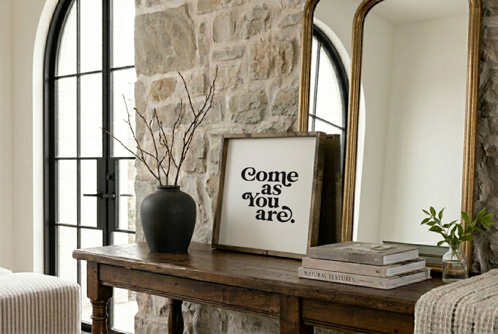 Come As You Are Framed Print