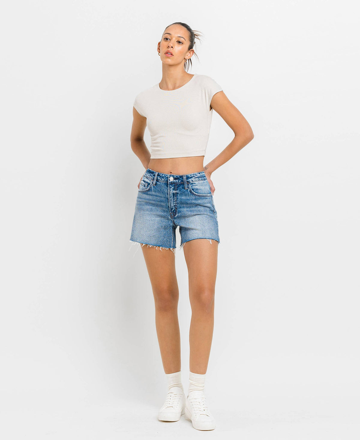 Inner Circle Denim Shorts