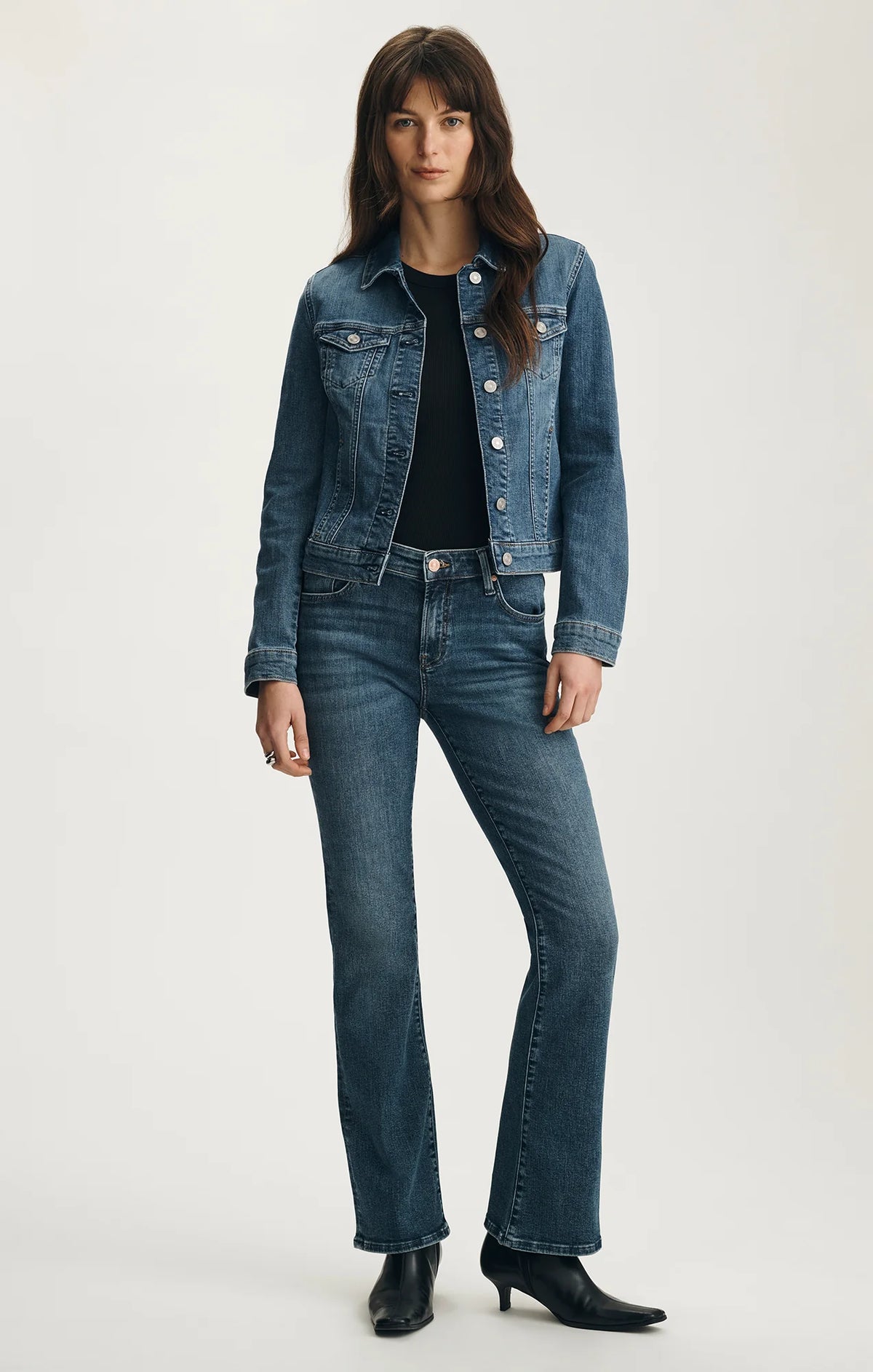 Mavi-Samantha Flex Blue Denim Jacket
