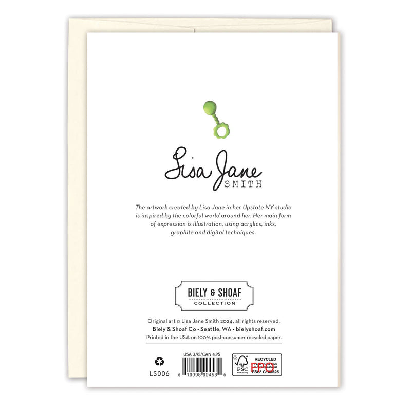 Biely & Shoaf - Teddy Bear Baby Card