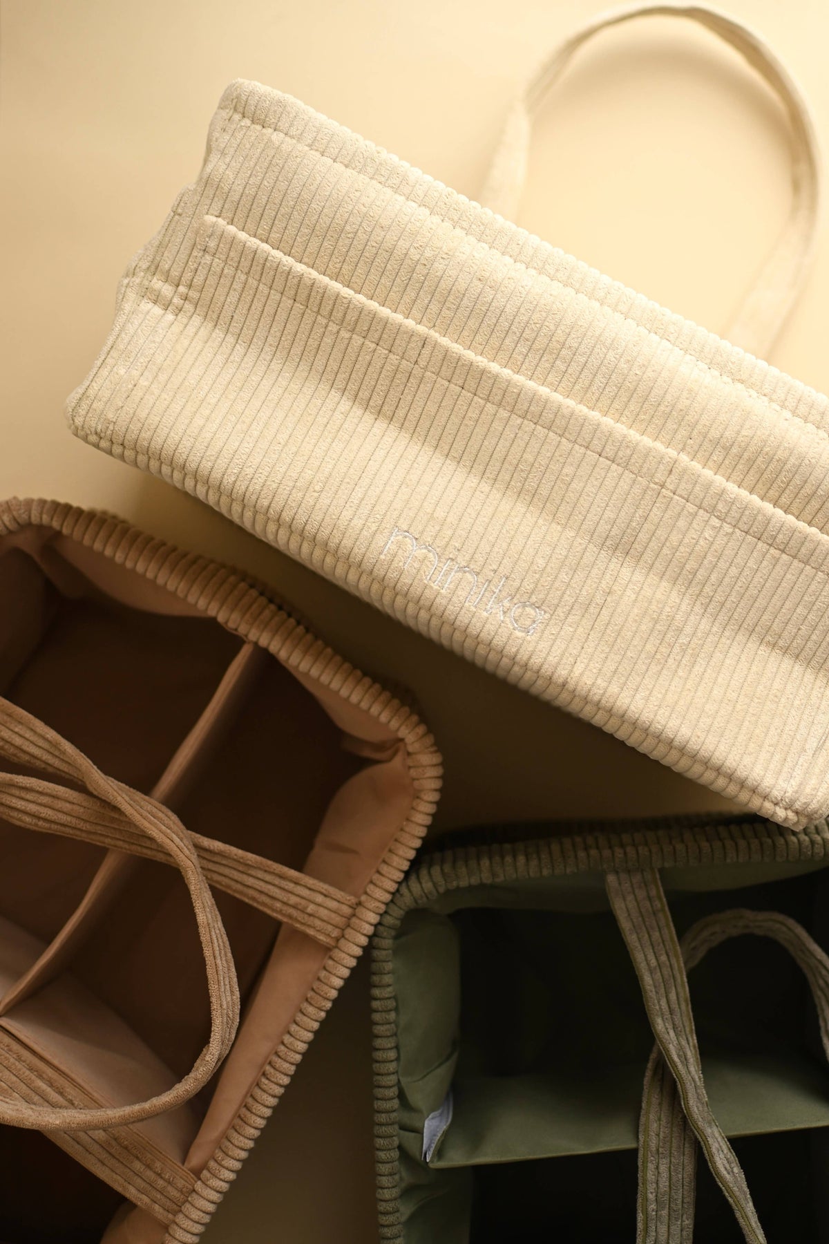 Minika - Diaper Caddy - Cream