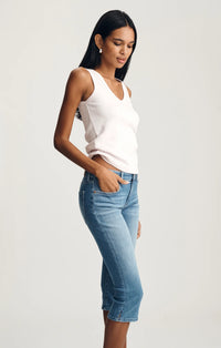 Mavi-Hilary Blue Brushed Jeans
