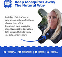 NATPAT Buzz Patch - Mosquito Repellent - Adult