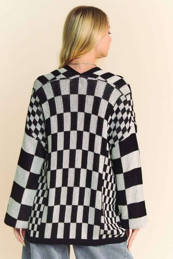 Skater Boy Checked Cardi