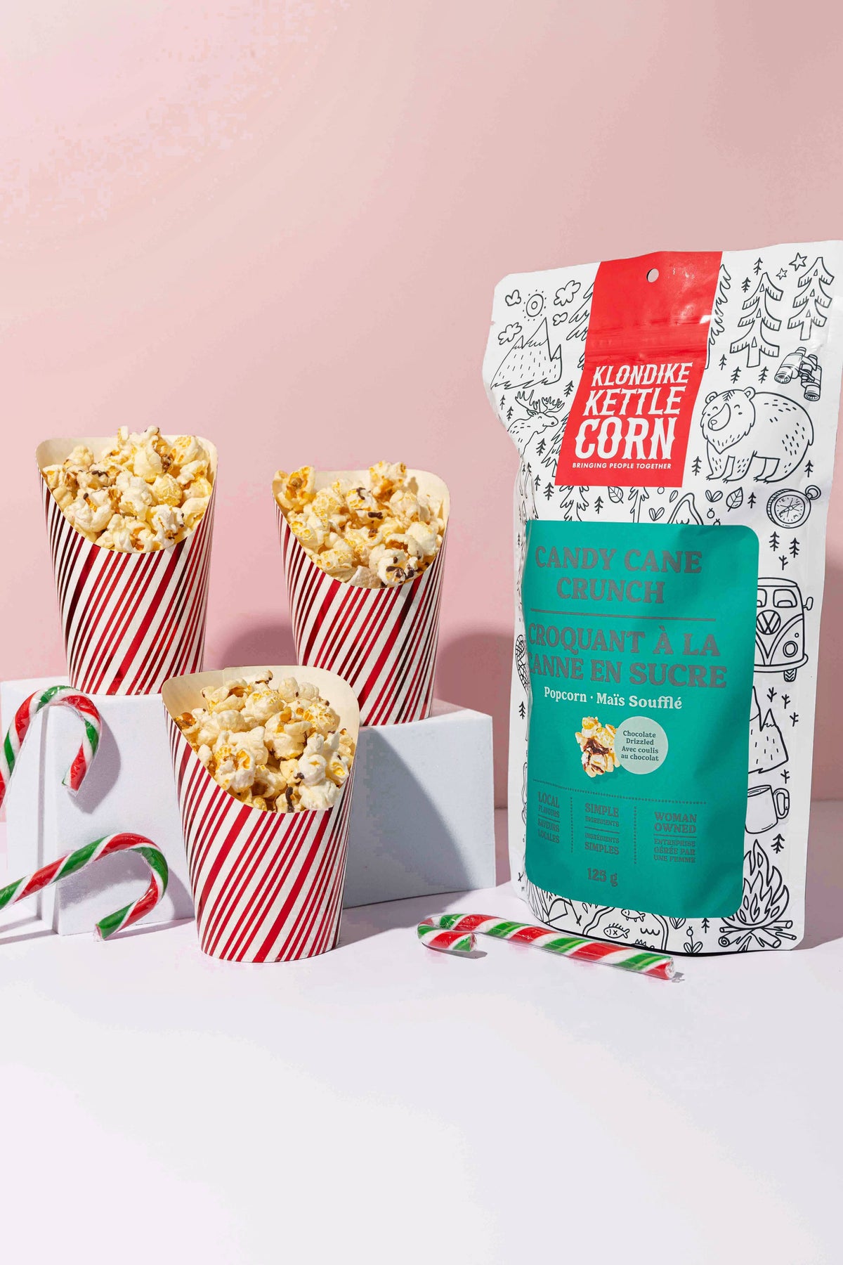 Klondike Kettle Corn - Candy Cane Crunch: Regular