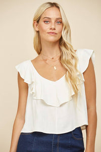 Dive Bar Cropped Blouse