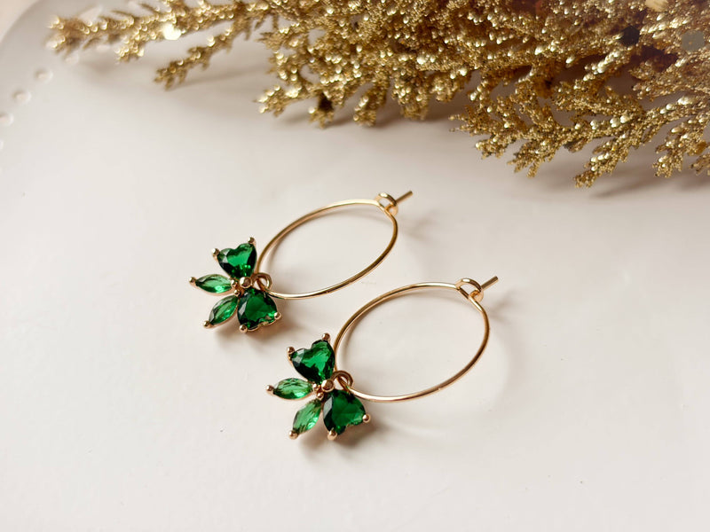 Agaveh girl - Merry Little Bows: Green