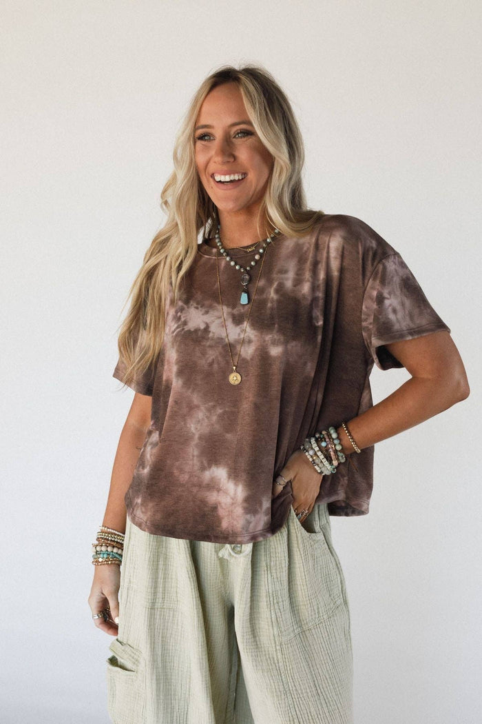 On the Rocks Tie Dyed Tee