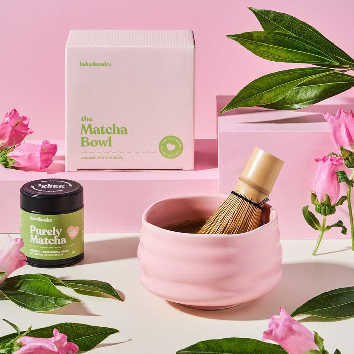 Lake & Oak Tea Co. - The Matcha Bowl - Oat Milk (with spout)