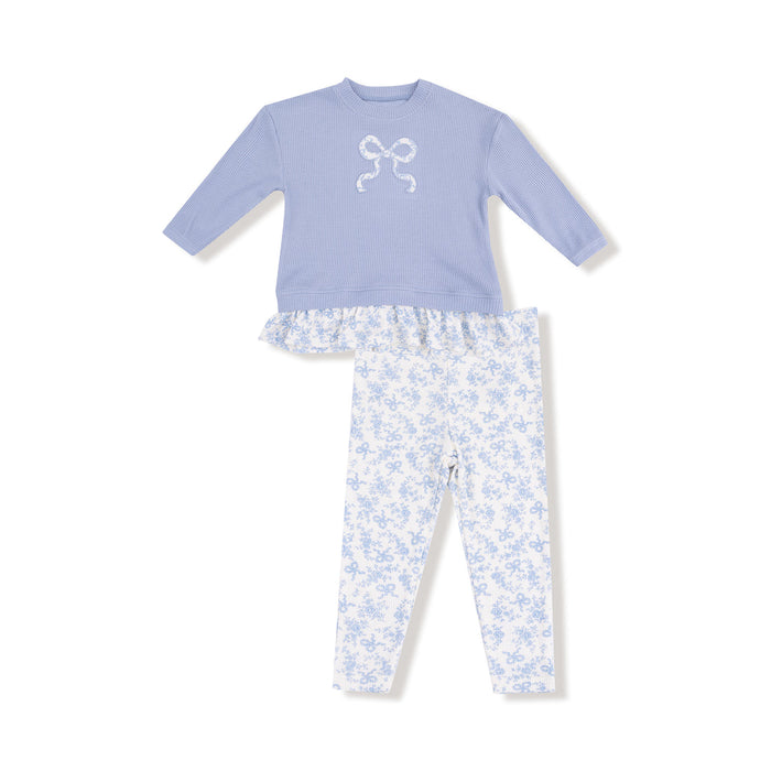 Angel Dear Waffle Bow Ruffle Set