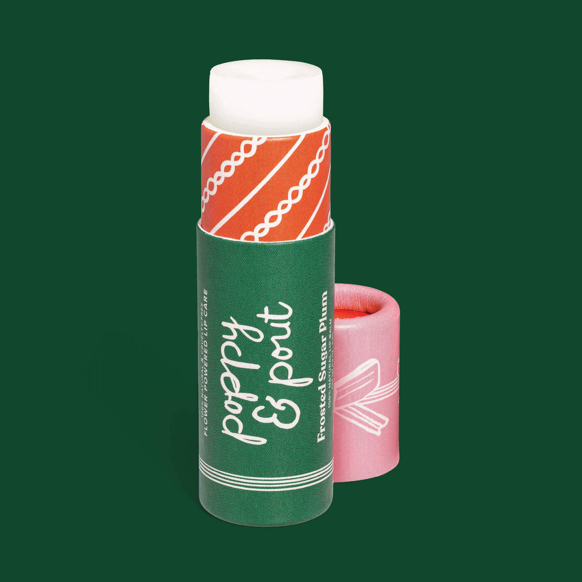 Poppy & Pout - Limited Edition, Lip Balm, Holiday, Frosted Sugar Plum