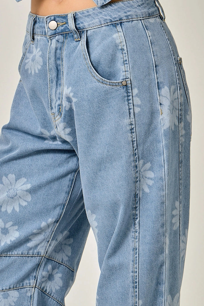 Mystree Daisy Barrel Jeans