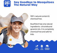 NATPAT Buzz Patch - Mosquito Repellent - Adult