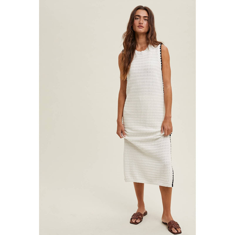Willow Textured Midi Dress