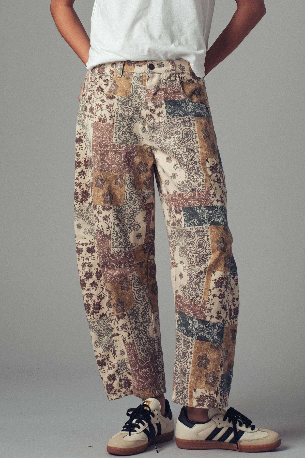 Boho Patchwork Pants