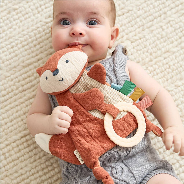 Itzy Ritzy - Fox Bitzy Crinkle™ Sensory Toy with Teether