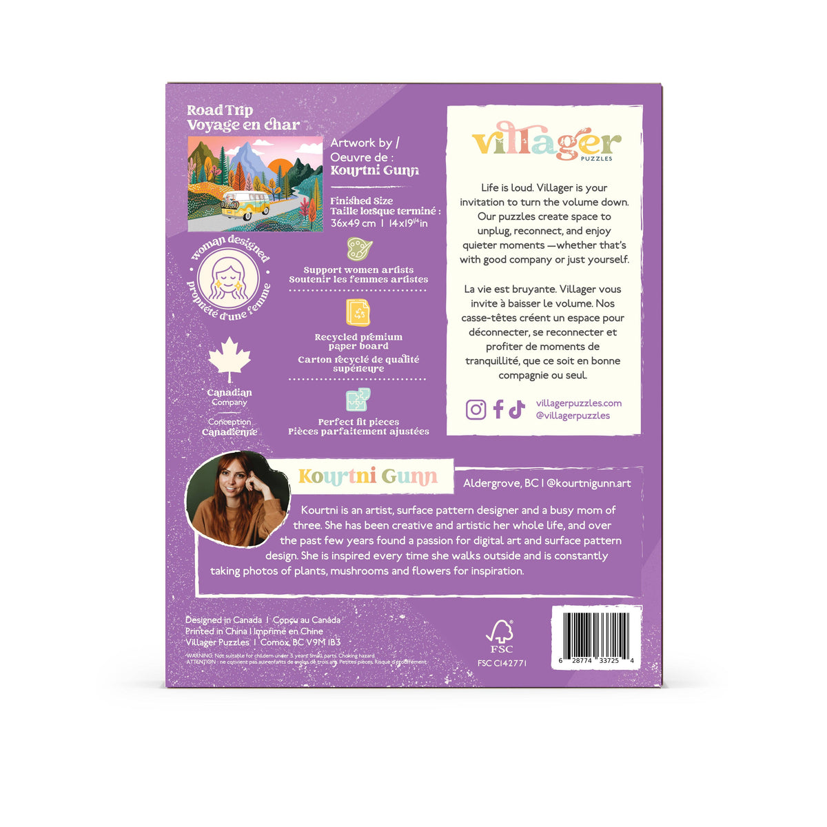 Villager Puzzles - Road Trip | 250 Piece Puzzle