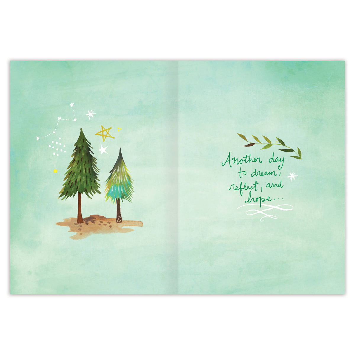 Biely & Shoaf - Night Sky Paint The Stars Encouragement Card