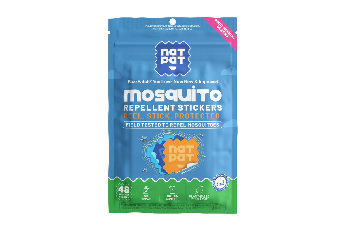NATPAT Buzz Patch - Mosquito Repellent - Adult