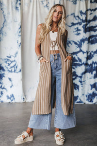 Three Bird Nest - Sundown Stripes Cardigan