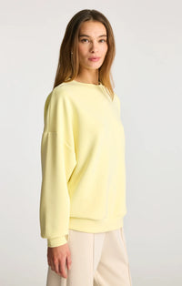 Mavi- Oversize Sweatshirt -  Lemon Meringue