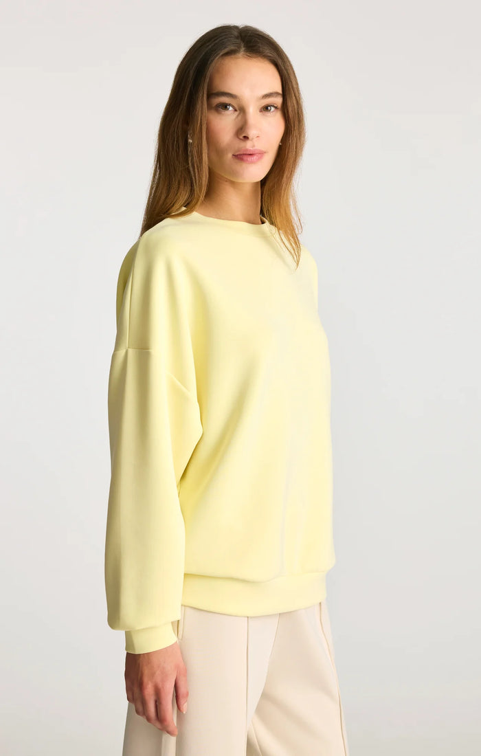 Mavi- Oversize Sweatshirt -  Lemon Meringue