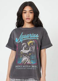 Girl Dangerous Reunion Tour Vintage Zodiac Tees