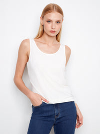 Charlie B 2-Way Basic Cami - White
