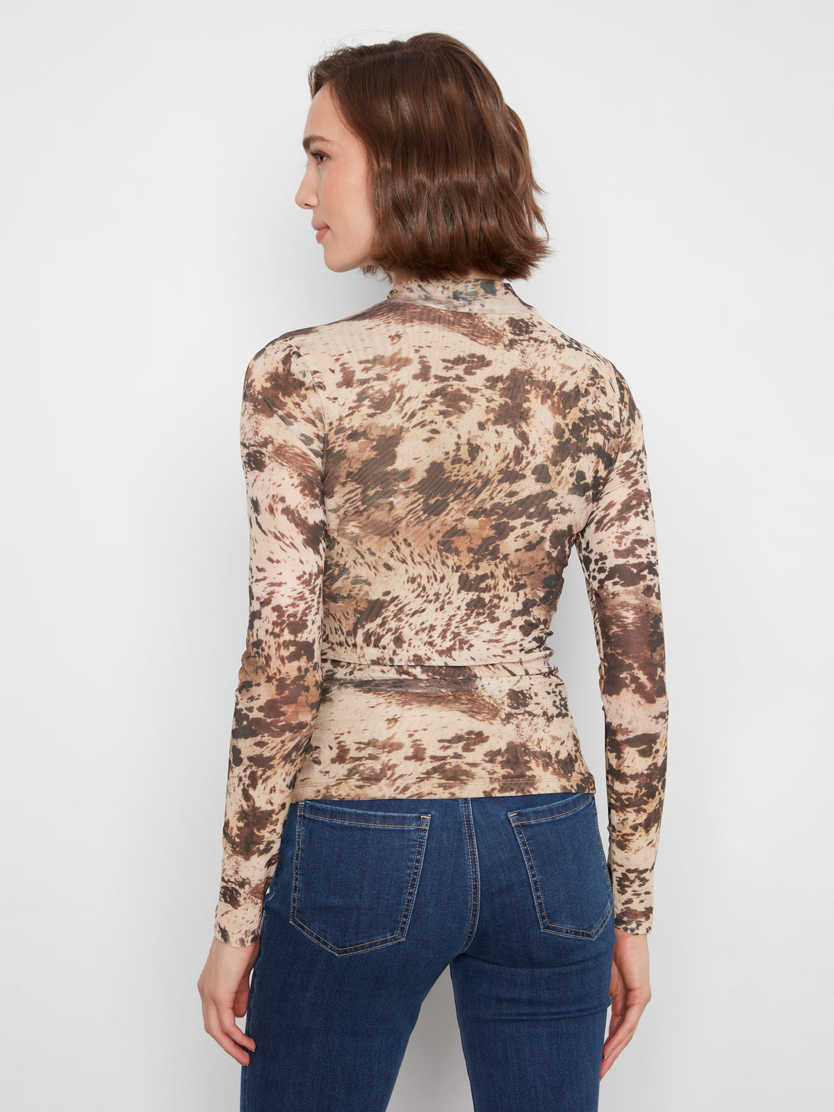Charlie B - Countryside Mock Neck Top