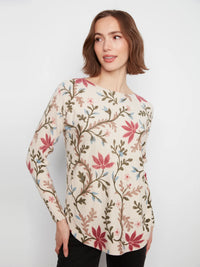 Printed Sweater - Floral