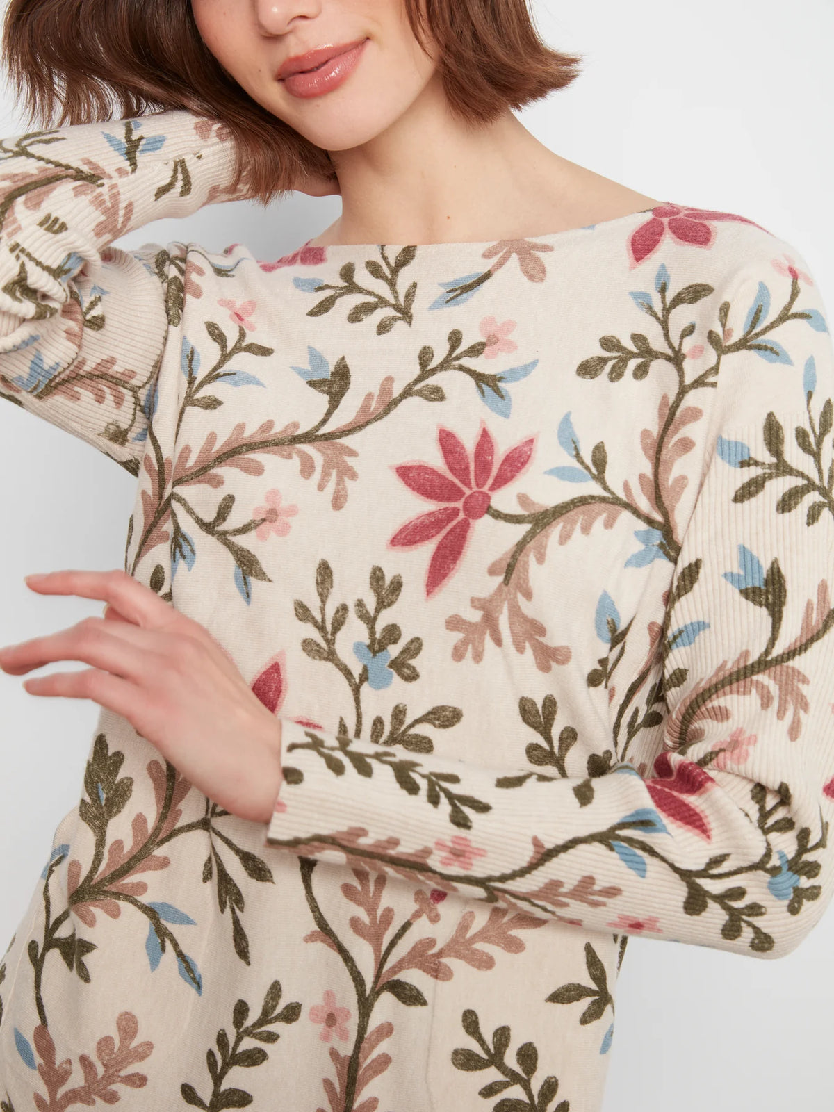 Printed Sweater - Floral