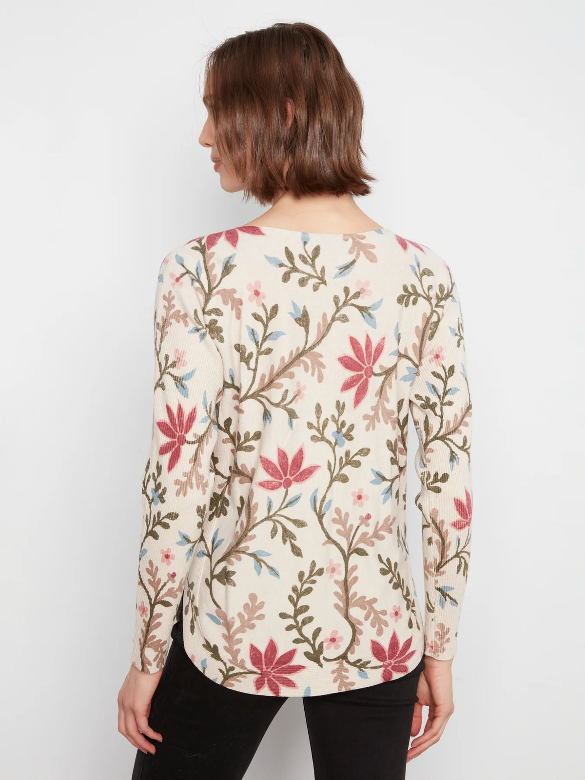 Printed Sweater - Floral