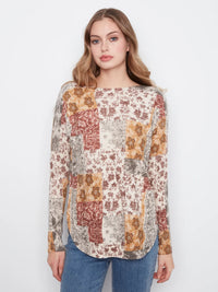 Printed Sweater - Quilt