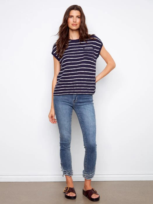 Charlie B Stripped Top