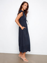 Charlie B Ruffle Sleeve Dress