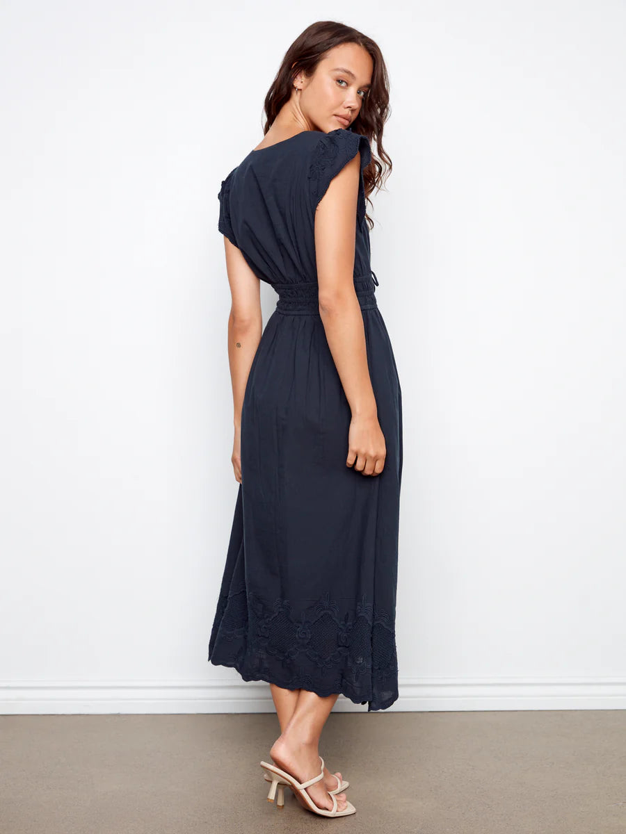 Charlie B Ruffle Sleeve Dress