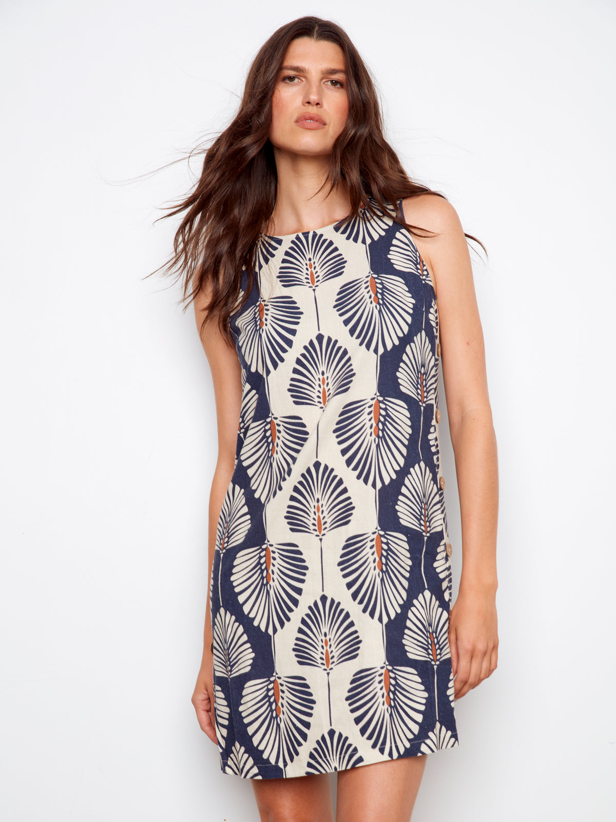 Charlie B Printed Shift Dress