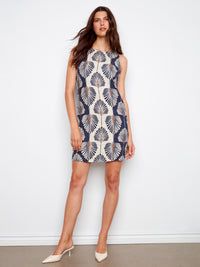 Charlie B Printed Shift Dress