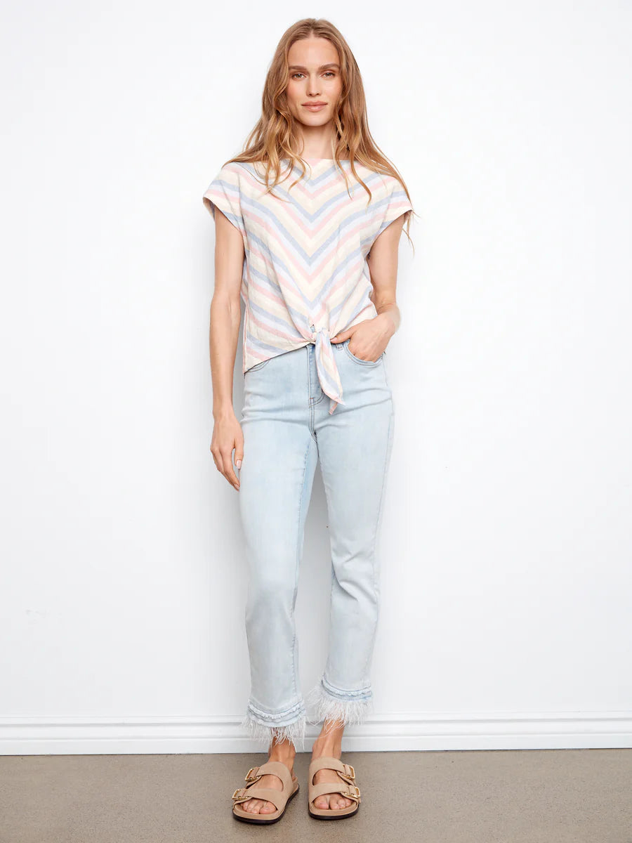 Charlie B Yarn Die Blouse