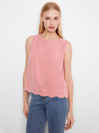 Charlie B Scalloped Top