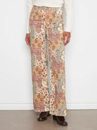 Charlie B Wide Leg Print Pants