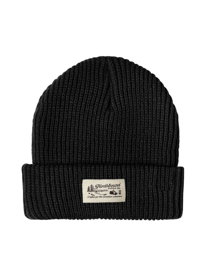 Northbound Supply Co- Canadian Wilderness Label Chunky Knit Beanie