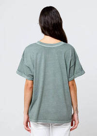 Girl Dangerous- Boots& Flowers Graphic Tee