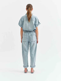Daze Villa Drawstring Barrel Jeans