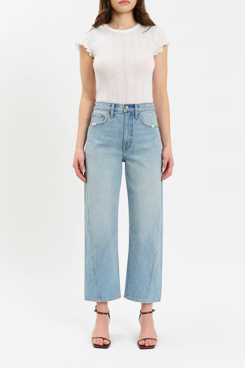 Daze Denim Westward Barrel Leg - Pulse