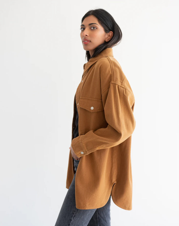 Brunette The Label Shania Jacket-Chesnut