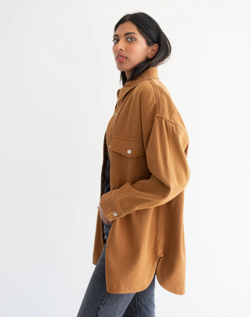 Brunette The Label Shania Jacket-Chesnut
