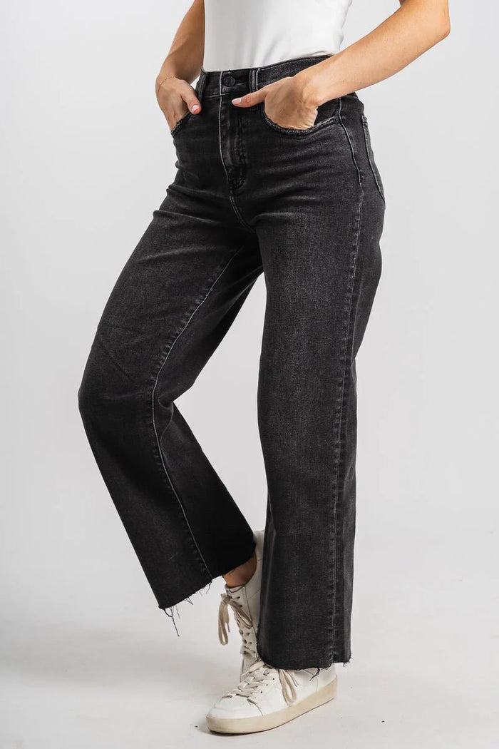 Daze Pleaser High Rise Wide Ankle - Twilight