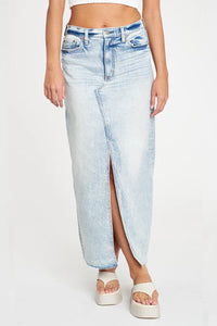 DAZE Juni Denim Maxi Skirt