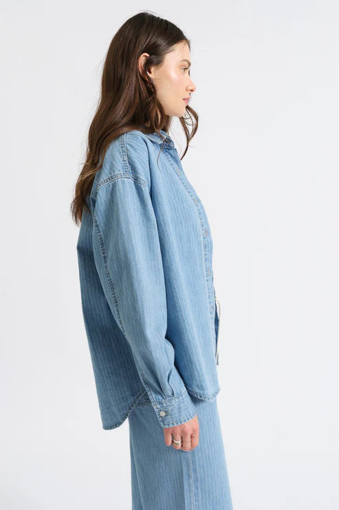 DAZE Denim Haven Button Up Shirt - Whimsy